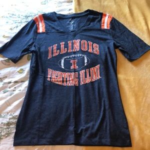 Fighting Illini Football Spirit Tee